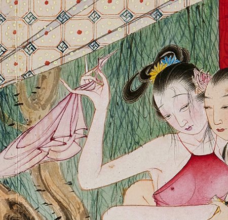 白水县-迫于无奈胡也佛画出《金瓶梅秘戏图》，却因此成名，其绘画价值不可估量